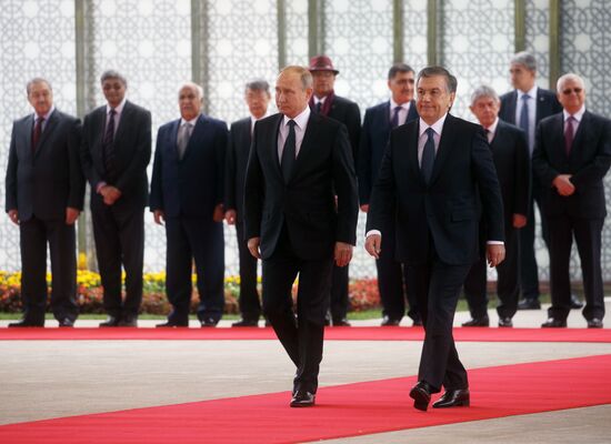 President Vladimir Putin's state visit to Uzbekistan