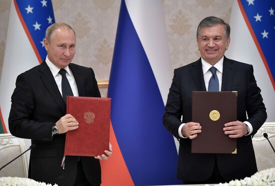 President Vladimir Putin's state visit to Uzbekistan
