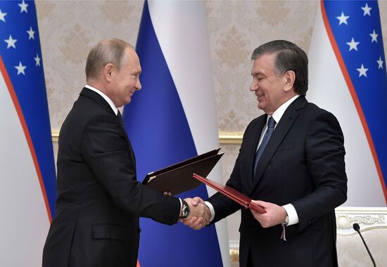 President Vladimir Putin's state visit to Uzbekistan