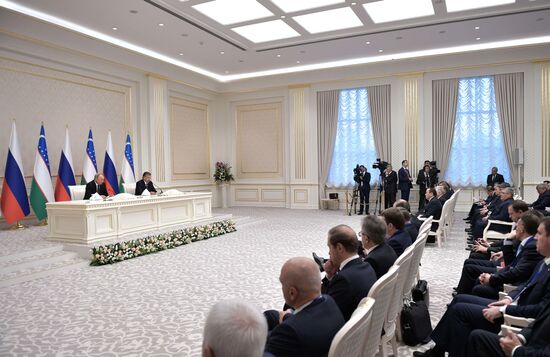 President Vladimir Putin's state visit to Uzbekistan