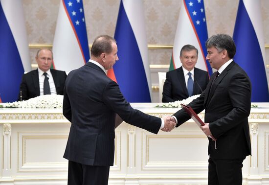 President Vladimir Putin's state visit to Uzbekistan