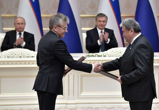 President Vladimir Putin's state visit to Uzbekistan