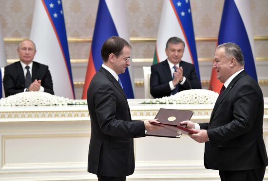 President Vladimir Putin's state visit to Uzbekistan