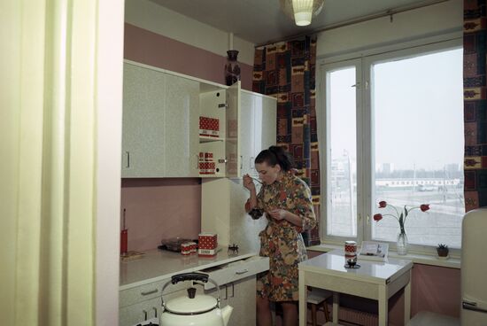 Soviet people's everyday life