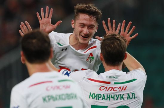 Russia Soccer Premier-league Lokomotiv - Rostov