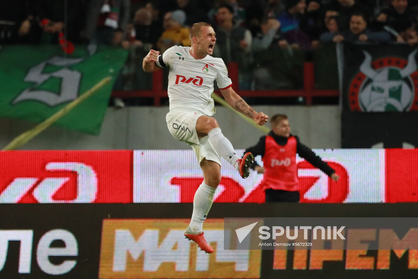 Russia Soccer Premier-league Lokomotiv - Rostov