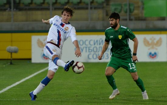 Russia Soccer Premier-League Anzhi - CSKA