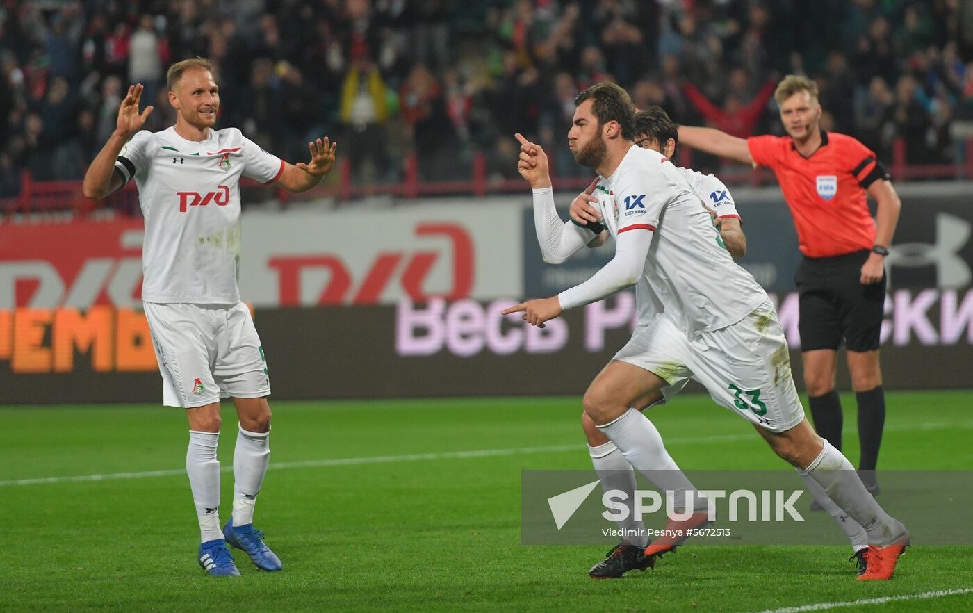 Russia Soccer Premier-league Lokomotiv - Rostov