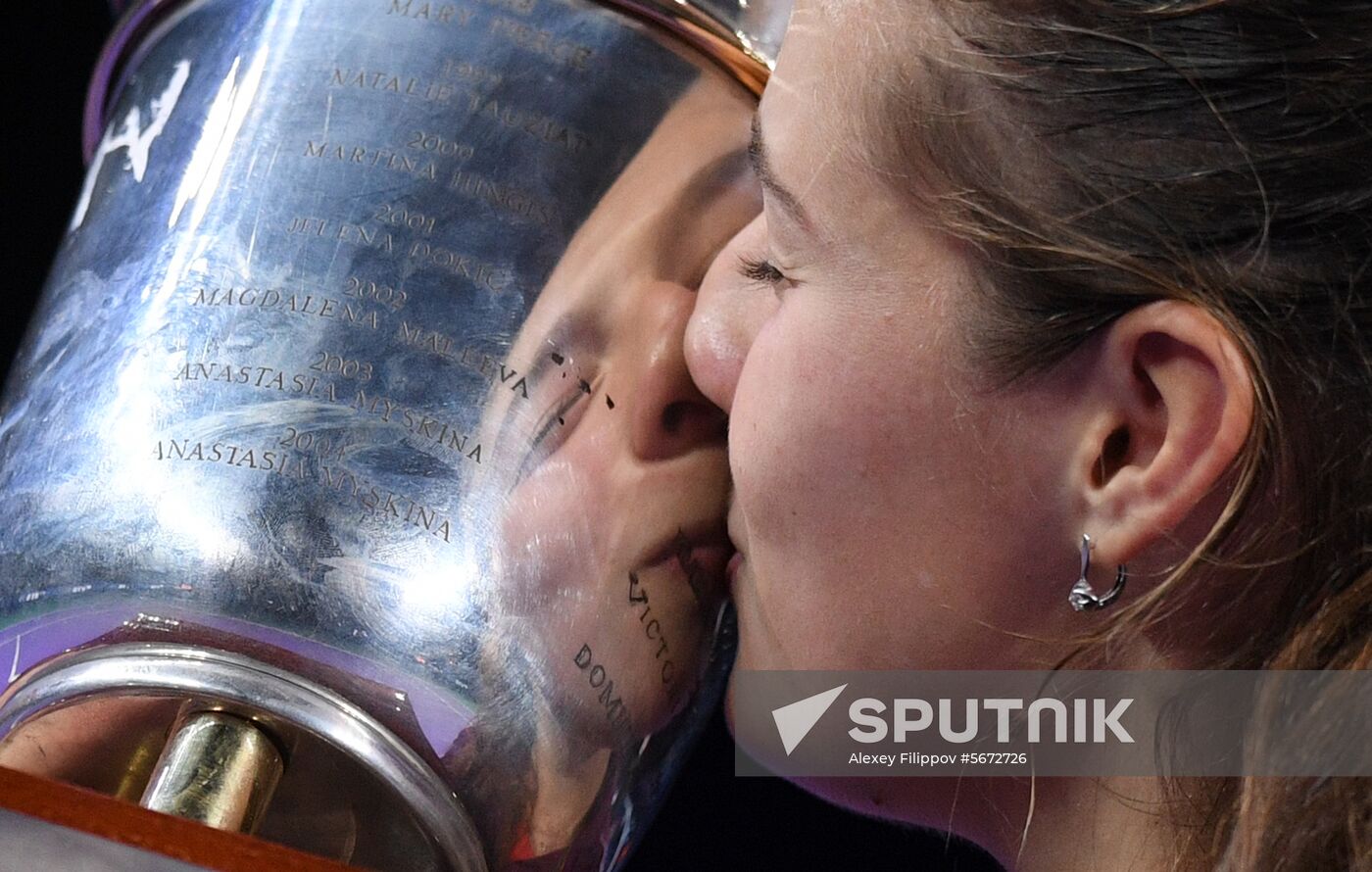 Russia Tennis Kremlin Cup
