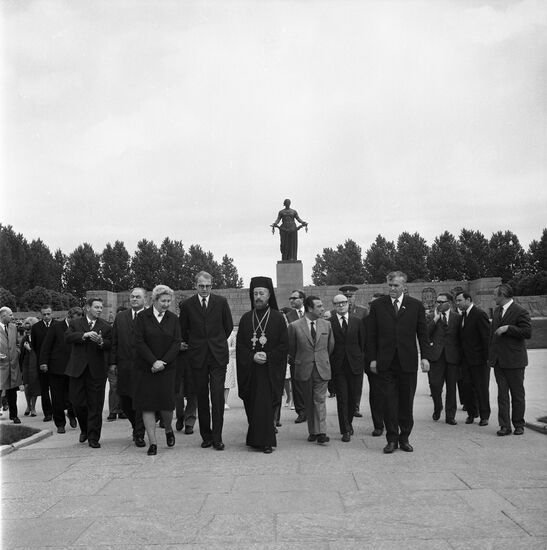 President of Cyprus Makarios III's visit to USSR
