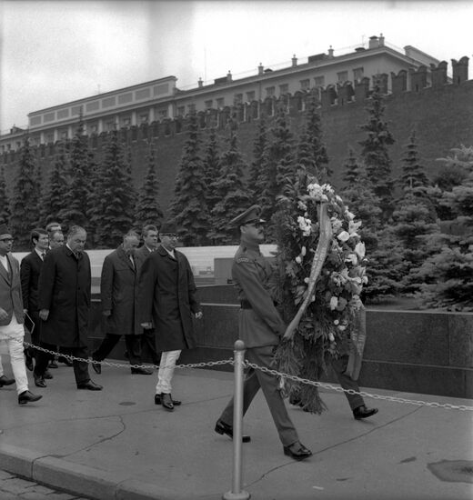 King of Nepal visits USSR