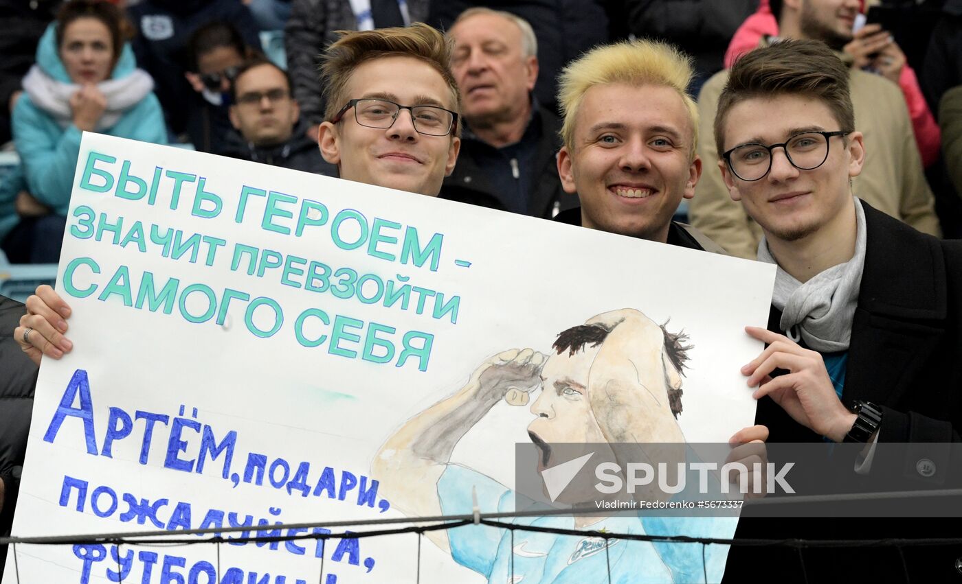 Russia Soccer Dynamo - Zenit