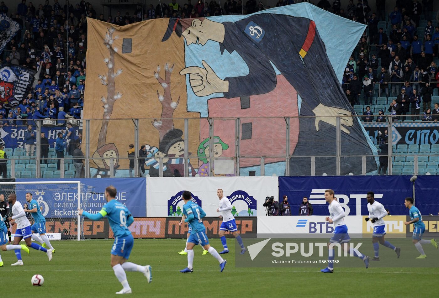 Russia Soccer Dynamo - Zenit