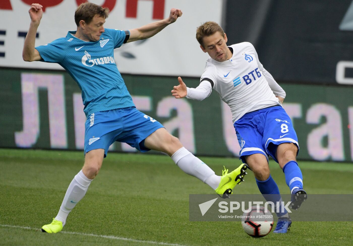 Russia Soccer Dynamo - Zenit