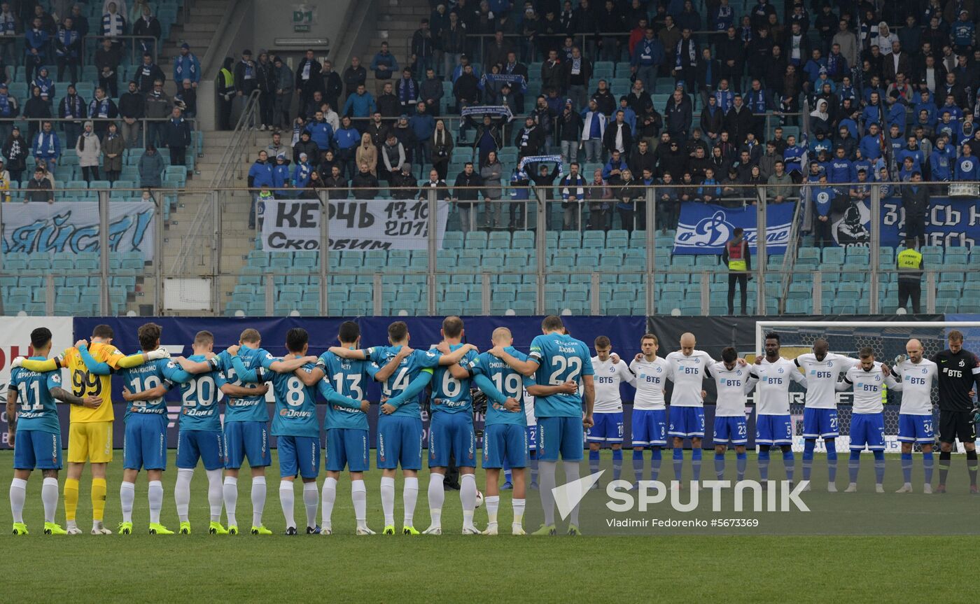 Russia Soccer Dynamo - Zenit