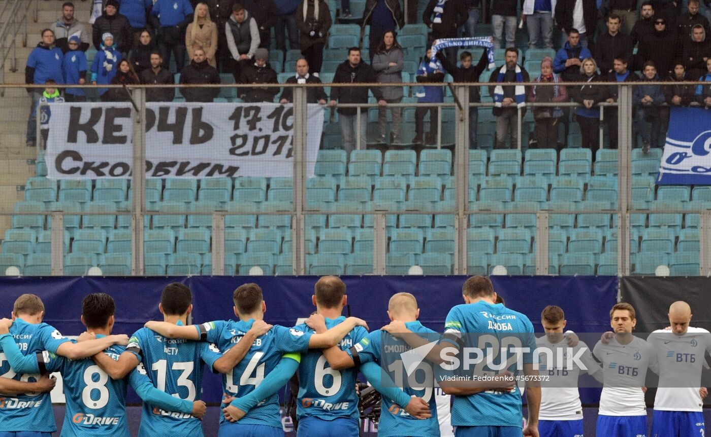 Russia Soccer Dynamo - Zenit