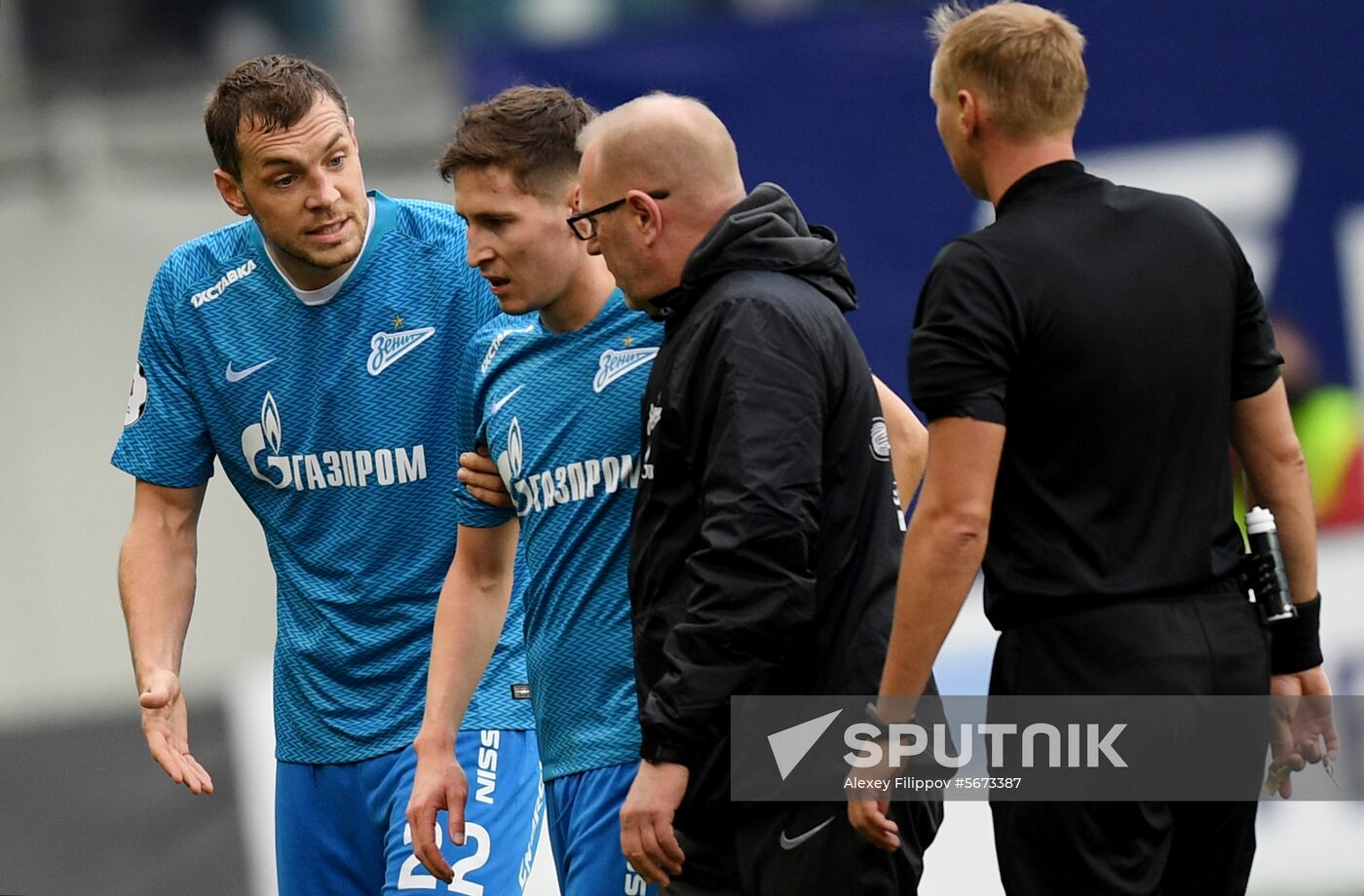 Russia Soccer Dynamo - Zenit