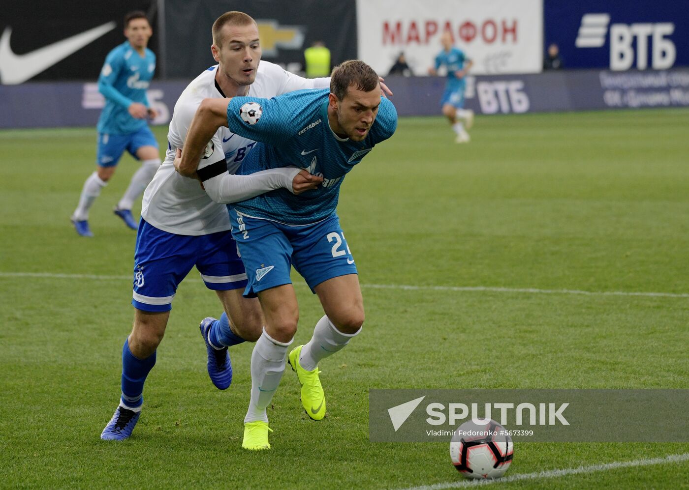 Russia Soccer Dynamo - Zenit