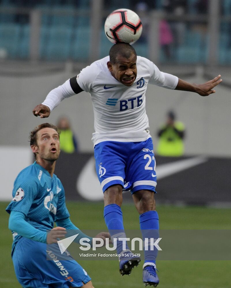 Russia Soccer Dynamo - Zenit