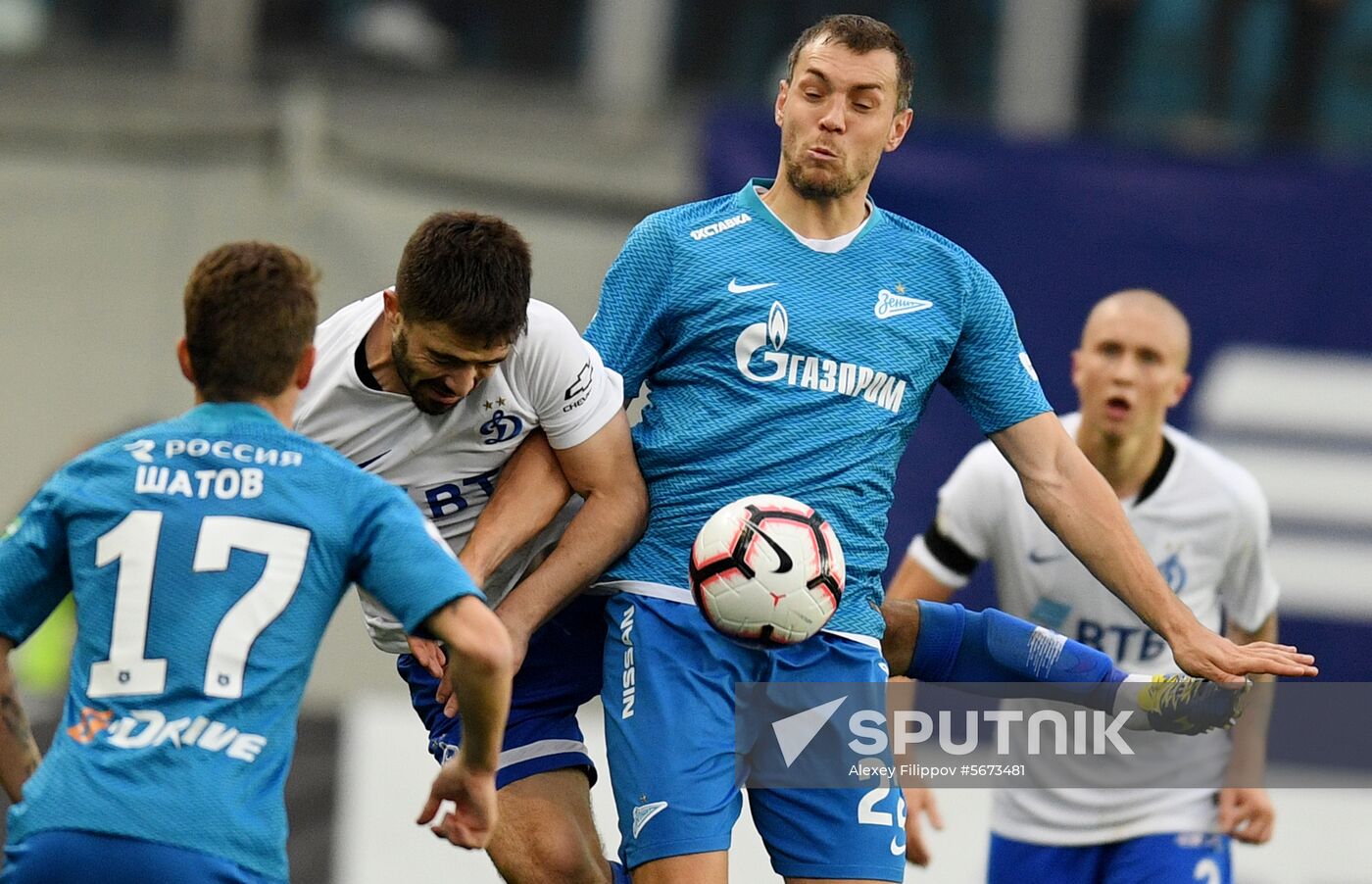 Russia Soccer Dynamo - Zenit