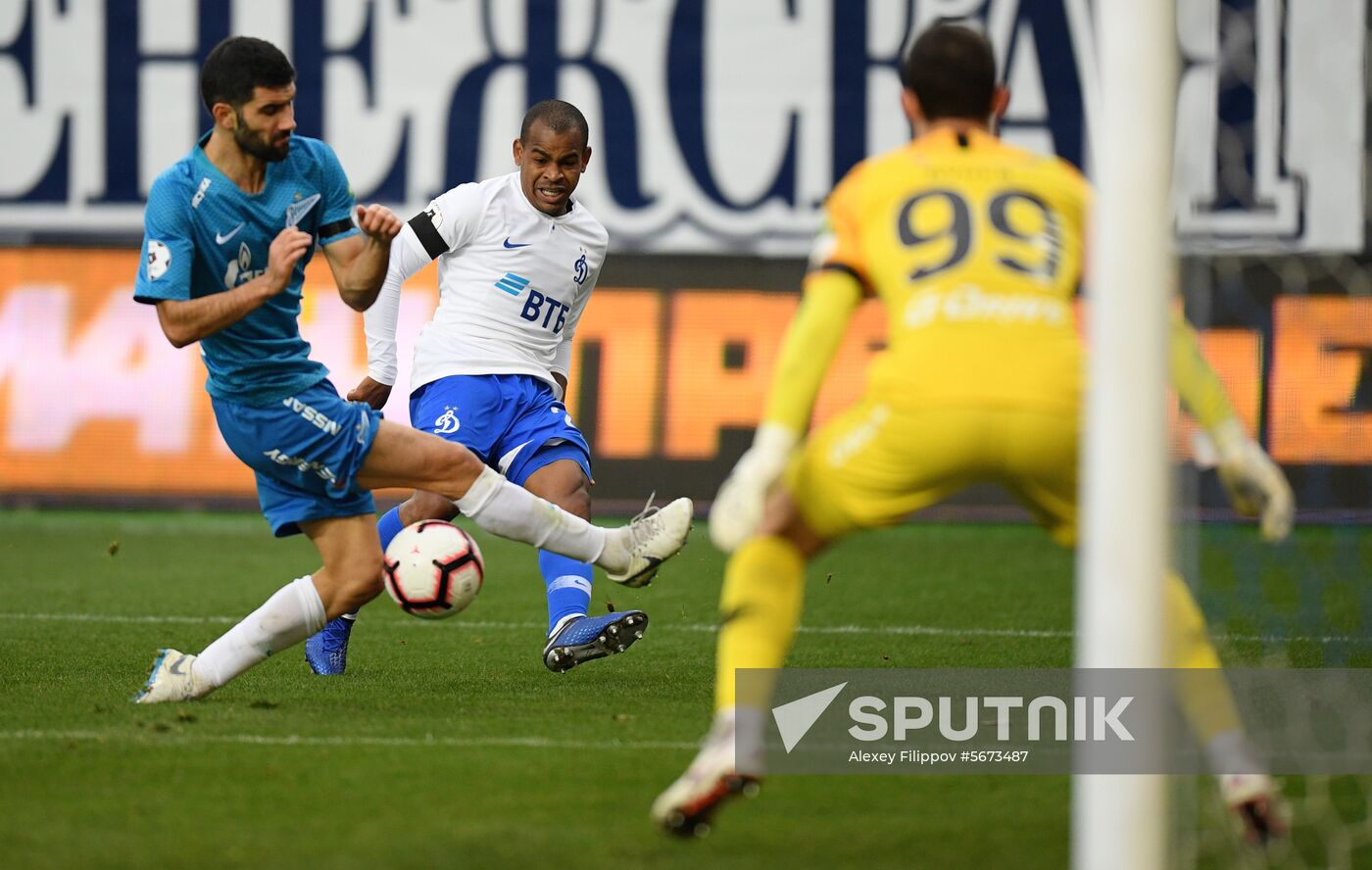 Russia Soccer Dynamo - Zenit