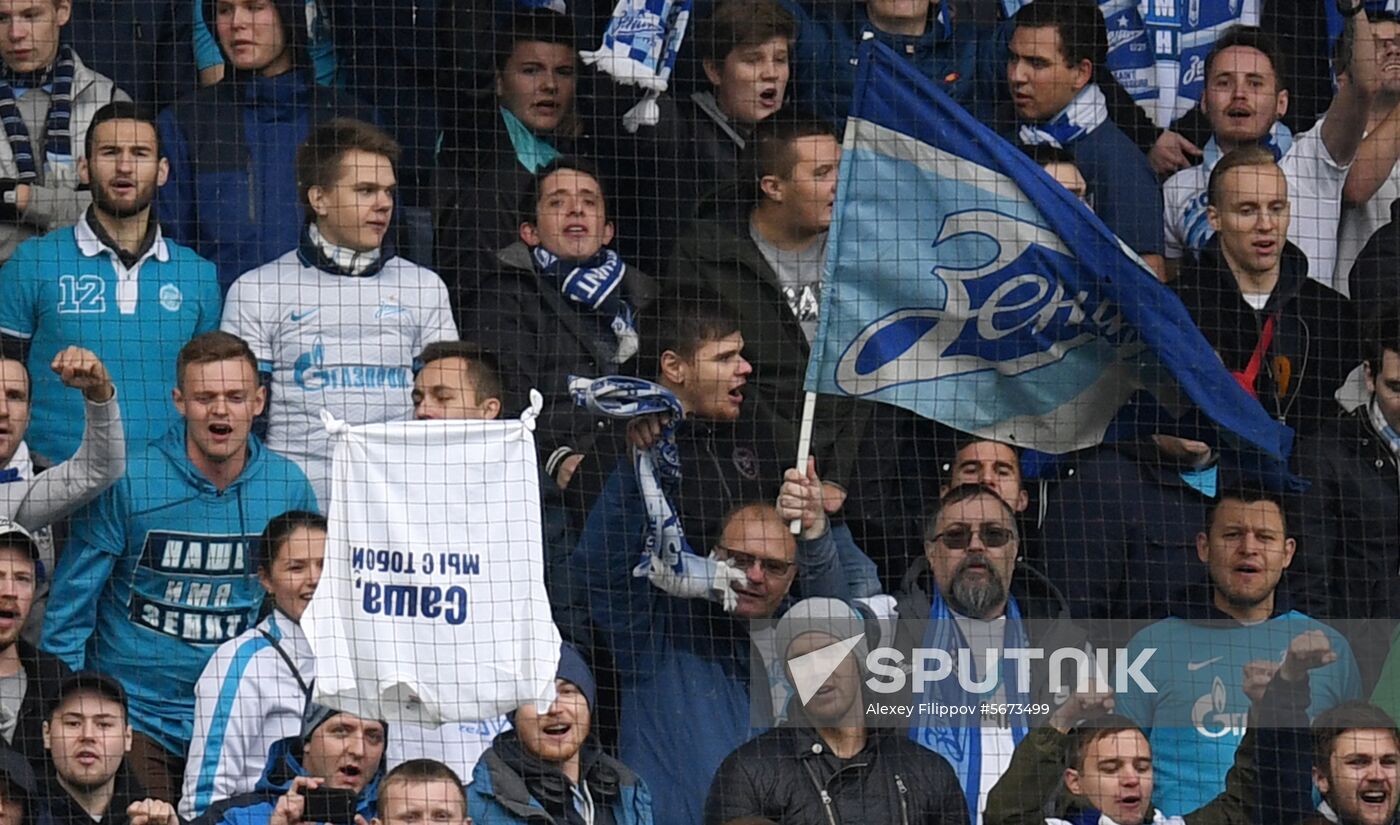 Russia Soccer Dynamo - Zenit