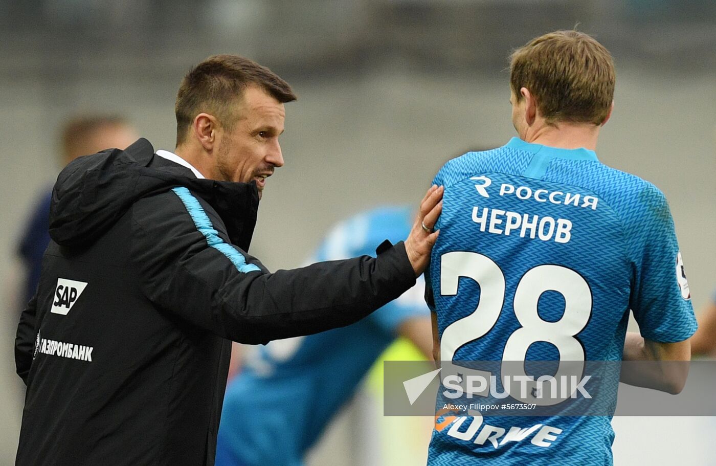 Russia Soccer Dynamo - Zenit