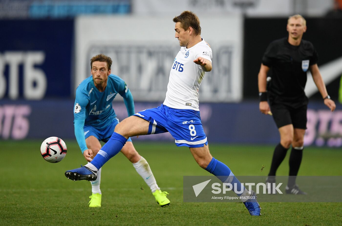 Russia Soccer Dynamo - Zenit