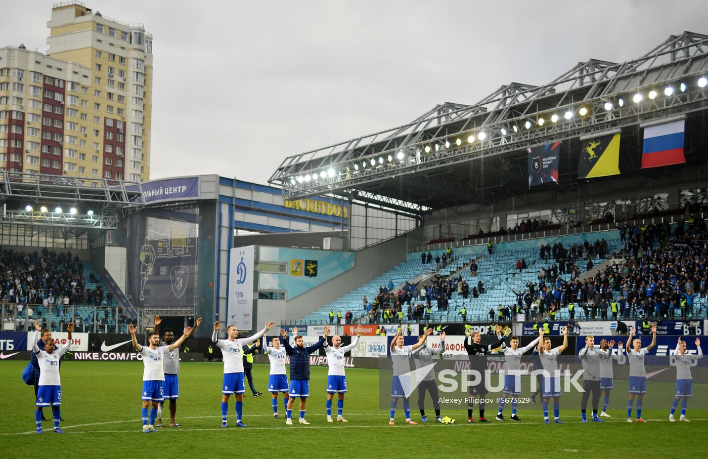 Russia Soccer Dynamo - Zenit