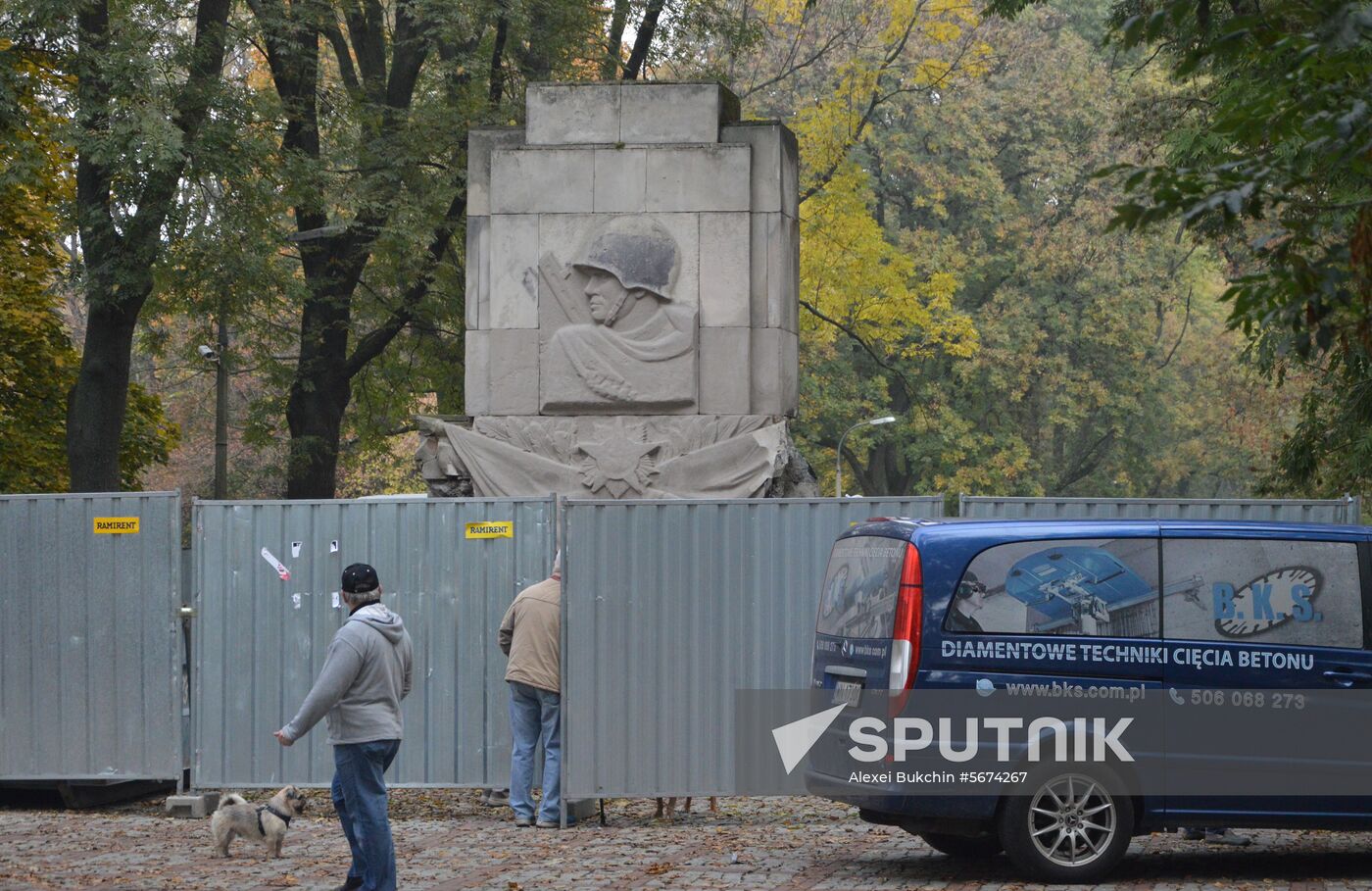 Poland Russia Soviet Monument