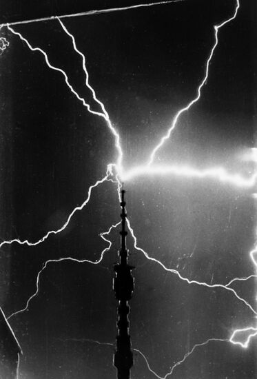 Thunderstorm in Moscow