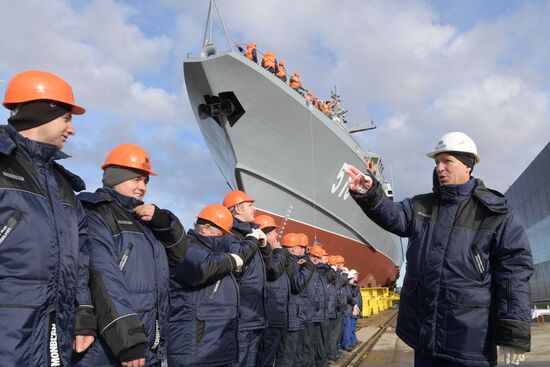 Russia Burya Missile Ship