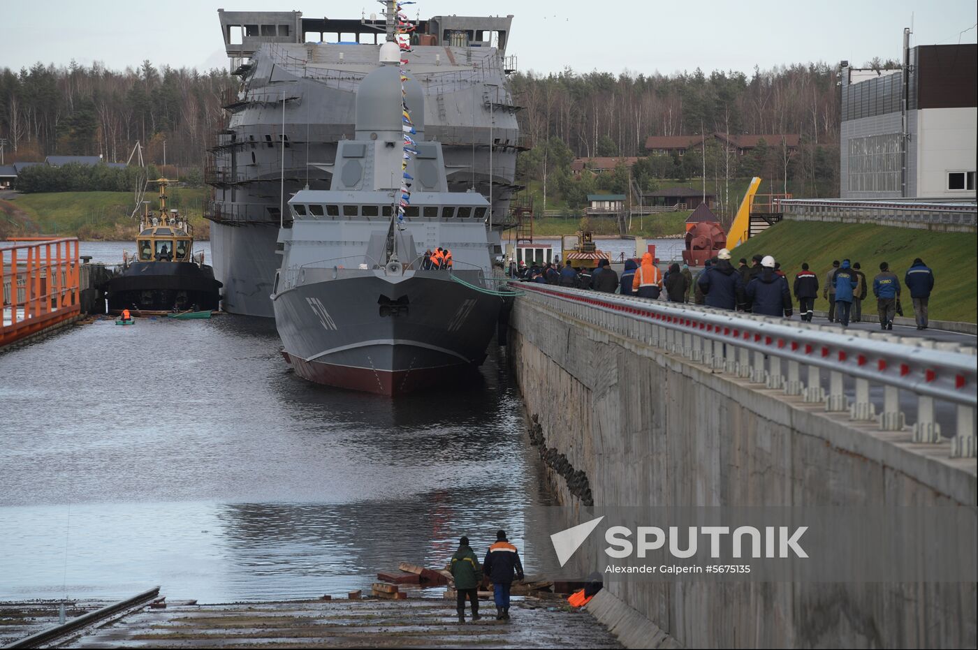 Russia Burya Missile Ship