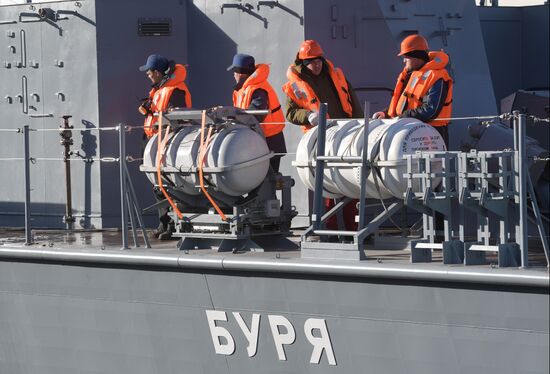 Russia Burya Missile Ship