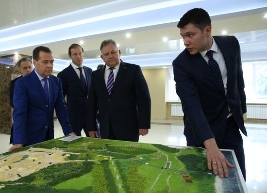 Prime Minister Dmitry Medvedev's working trip to Kaliningrad Region