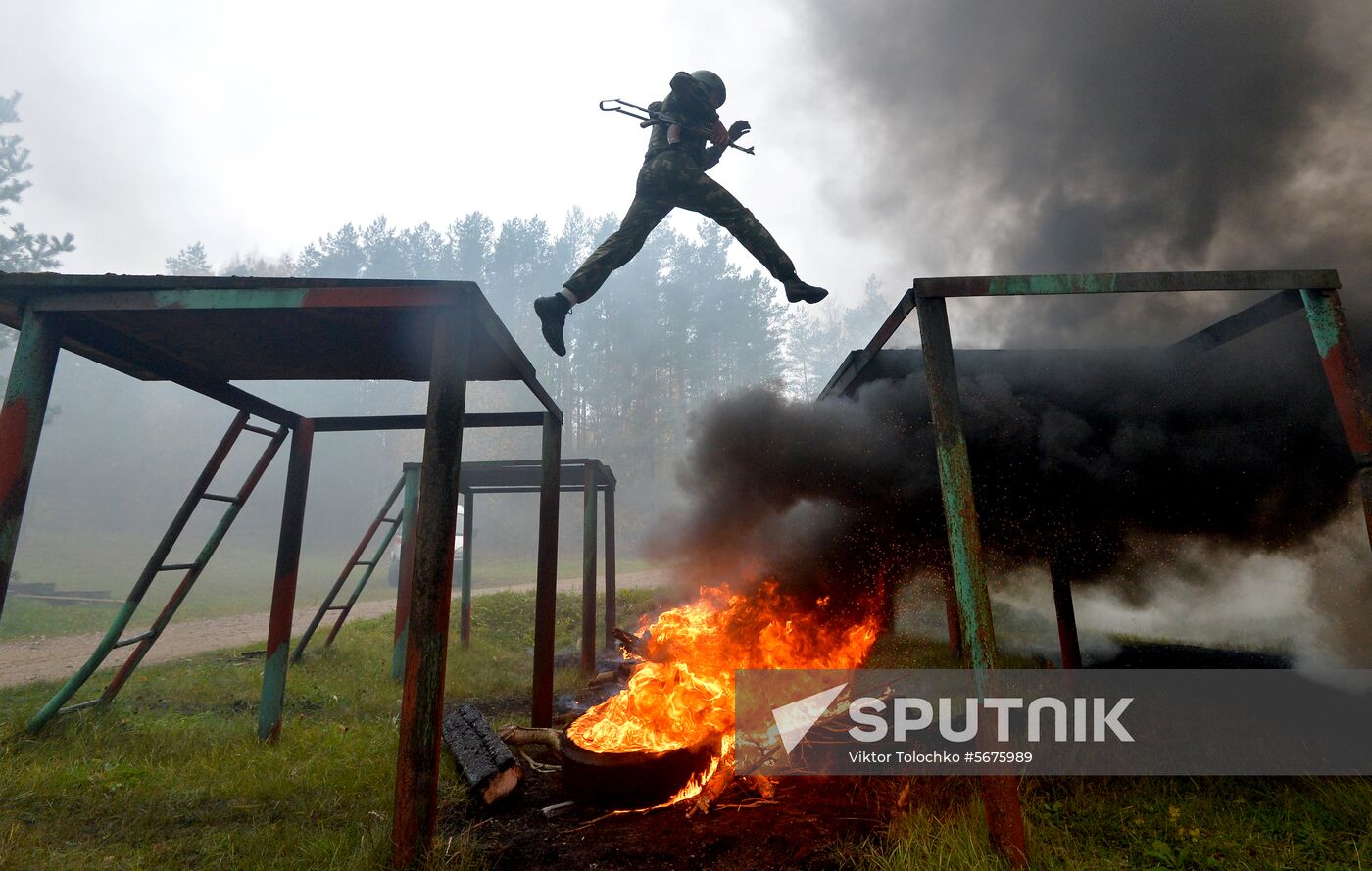 Belarus Interior Ministry Soldiers Exams