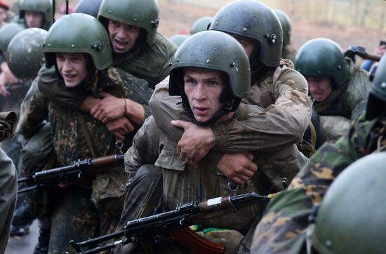 Belarus Interior Ministry Soldiers Exams