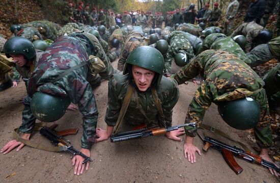 Belarus Interior Ministry Soldiers Exams