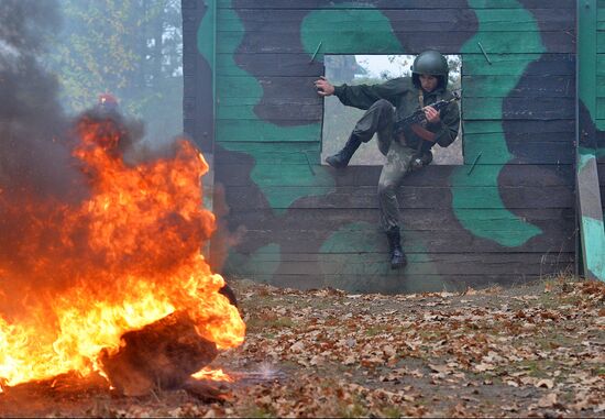 Belarus Interior Ministry Soldiers Exams