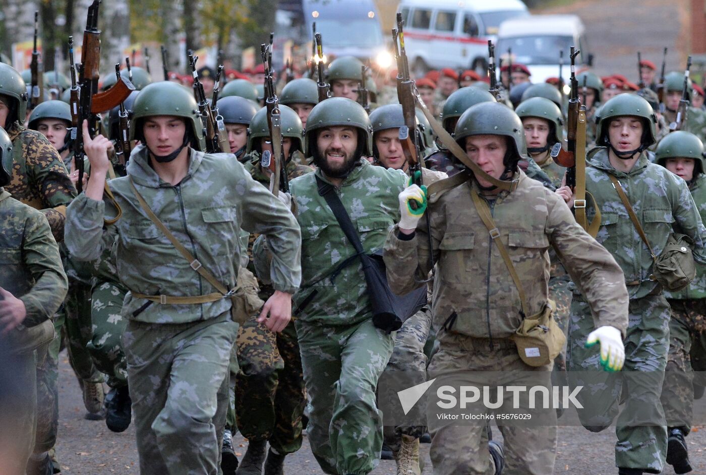 Belarus Interior Ministry Soldiers Exams
