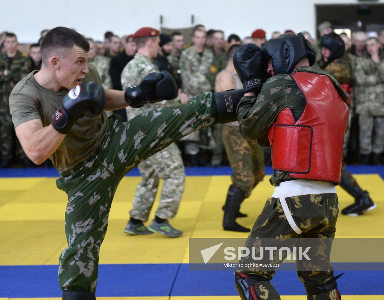 Belarus Interior Ministry Soldiers Exams
