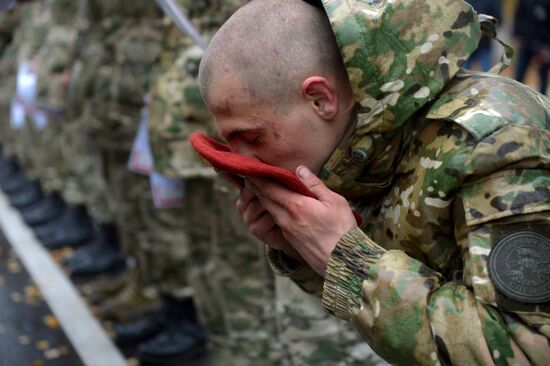 Belarus Interior Ministry Soldiers Exams