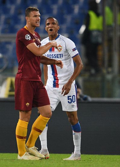 Italy Soccer Champions League Roma - CSKA