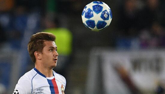 Italy Soccer Champions League Roma - CSKA