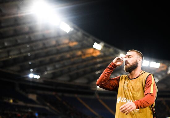 Italy Soccer Champions League Roma - CSKA