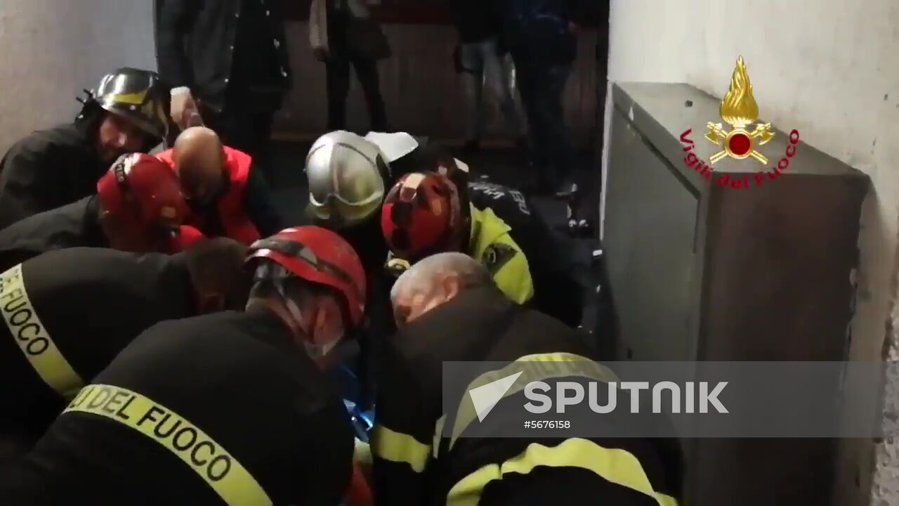 Italy Soccer CSKA Fans