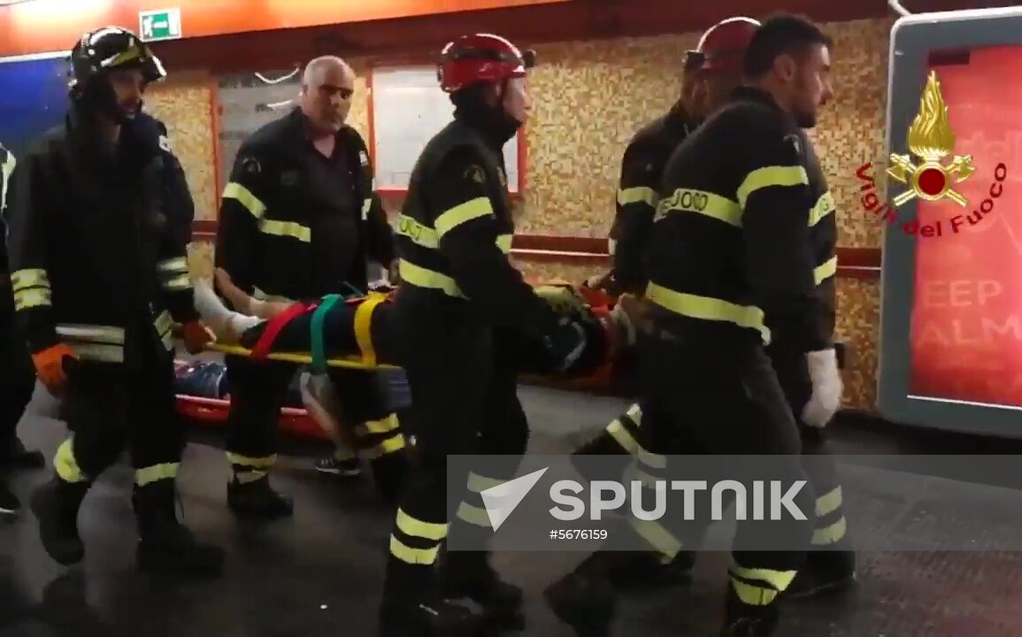 Italy Soccer CSKA Fans