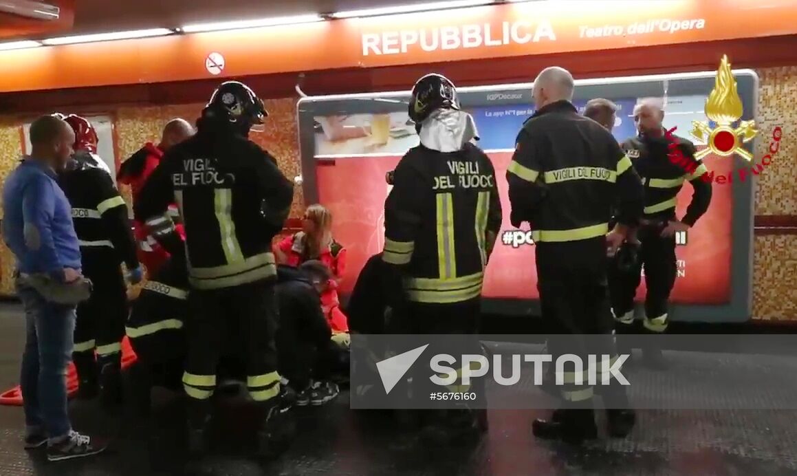 Italy Soccer CSKA Fans