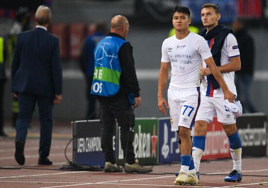 Italy Soccer Champions League Roma - CSKA