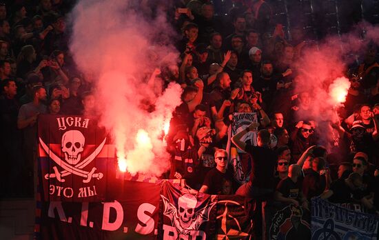 Italy Soccer CSKA Fans